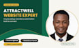 design attractwell website, and sales funnel