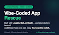 audit and fix your lovable bolt or replit app