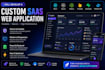 develop a custom saas web application