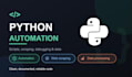 develop custom python scripts and automation for you