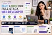 develop a custom website with machine learning automation