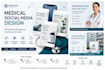 desing professional medical social media posts