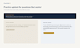 conduct a mock customer success manager interview