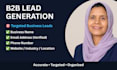 do b2b lead generation and web research