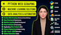 do python web scraping, data extraction, and automation