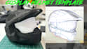 build eva foam for wearable mask 3d helmet and cosplay armor to fit your body