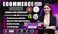 build woocommerce website wordpress ecommerce website elementor, webshop peptide