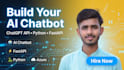 build a custom ai chatbot using chatgpt API and python