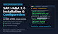 install and configure sap hana on your linux server