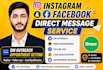 be your instagram dm appointment setter and lead outreach VA