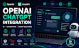integrate openai chatgpt API into your website or web app