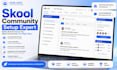 skool community setup, online course creation community manager