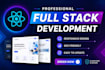 do ai web app, ai software, ai website development as full stack web developer