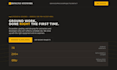 design a modern one page website