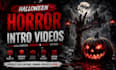 create halloween intro horror video screamer  video