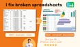 fix, clean up and improve your google sheets spreadsheet