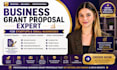 write business grant proposals for startups and small businesses