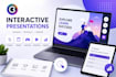 create interactive, genially presentation, infographic, gamification