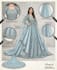 create fashion illustrations for gowns