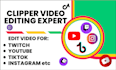 video clipper twitch clips youtube short podcast clips hype sport highlight