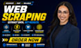 do python web scraping data mining lead generation and data extraction