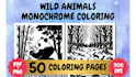 create custom monochrome coloring pages for amazon KDP