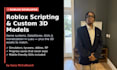 script your roblox game and create 3d models and assets