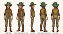 create hand drawn character turnaround sheets