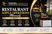 create professional restaurant sops policies and training manuals