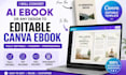recreate ai generated ebook into editable canva ebook template