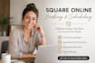 set up salon square online booking appointment square