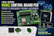 design hvac control board pcb, esp32, smart thermostat, furnace, ac controller