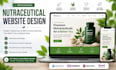 build nutraceutical website, collagen supplement, protein supplement website