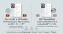 resume, linkedin and professional writing optimization