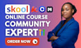 setup skool online course community skool credit repair community skool setup