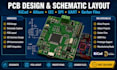 pcb design i2c spi schematic capture pcb layout kicad altium prototyping gerber