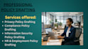 draft professional policies and business documents