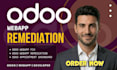 develop odoo appointment dashboard odoo webapp remediation odoo security bug fix