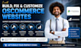 build, fix and customize oscommerce and bigcommerce websites install theme