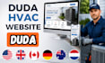 design a duda hvac website for hvac contractors hvac website for your business