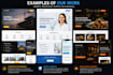 build a modern small business website