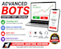 build advanced trading bot, web automation, resy bot, automation bot restock bot