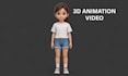do character animation video of your 3d model, unity, unreal engine, blender