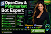 build polymarket clawdbot open claw trading bot kalshi trading bot web3 dapp bot