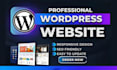 create wordpress website, business website, build website and redesign website