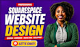 squarespace website design redesign ecommerce website online store development