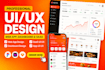 do web app design, dashboard design, saas UI UX, app UI UX design