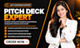 design premium presentation, educational pitch deck and google slides