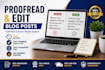 proofread and edit your blog post in 24 hours
