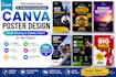 design modern canva posters, flyers, and promotional graphics